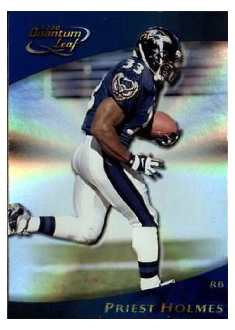 2000 Quantum Leaf Priest Holmes #18 card