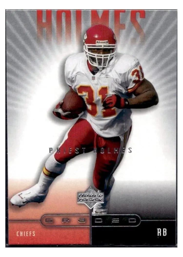 2002 Upper Deck Graded Priest Holmes #44 card