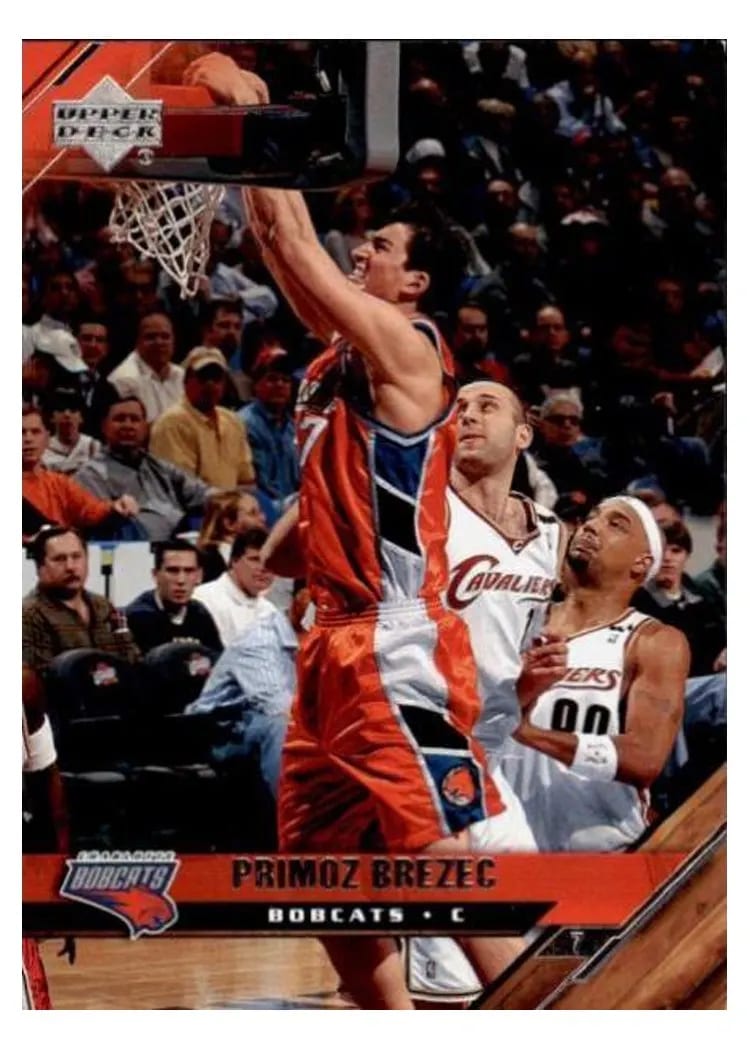 2005 Upper Deck Primoz Brezec #15 card