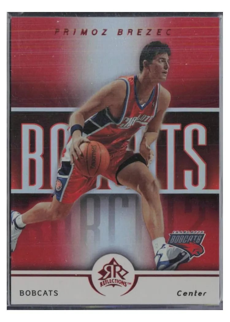 2005 Upper Deck Reflections Primoz Brezec #10 card
