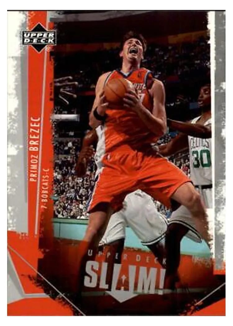 2005 Upper Deck Slam Primoz Brezec #9 card