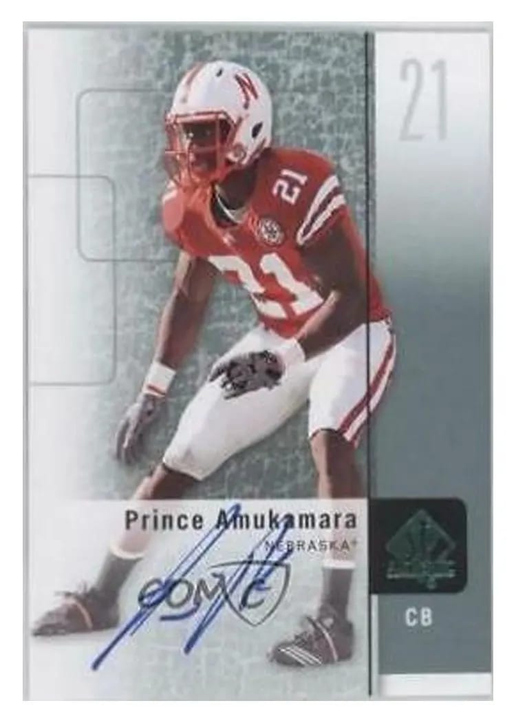 2011 SP Authentic Prince Amukamara Autograph #27 card