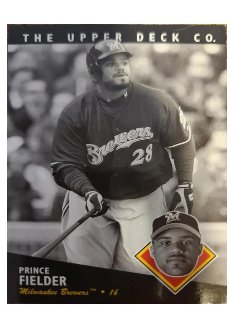 2008 Upper Deck Timeline Prince Fielder card