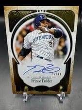 2026 Topps Tier One Prime Performers Autographs Prince Fielder #PPA-PF