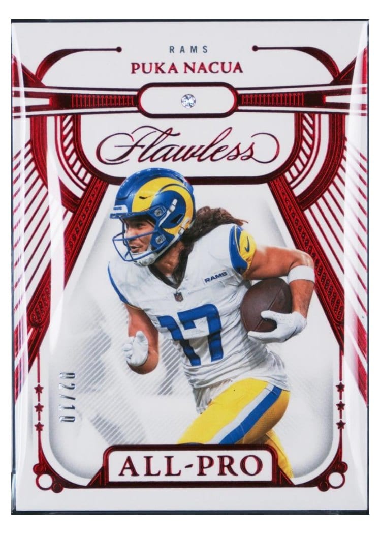2024 Panini Flawless All-Pro Gem Puka Nacua #9 card