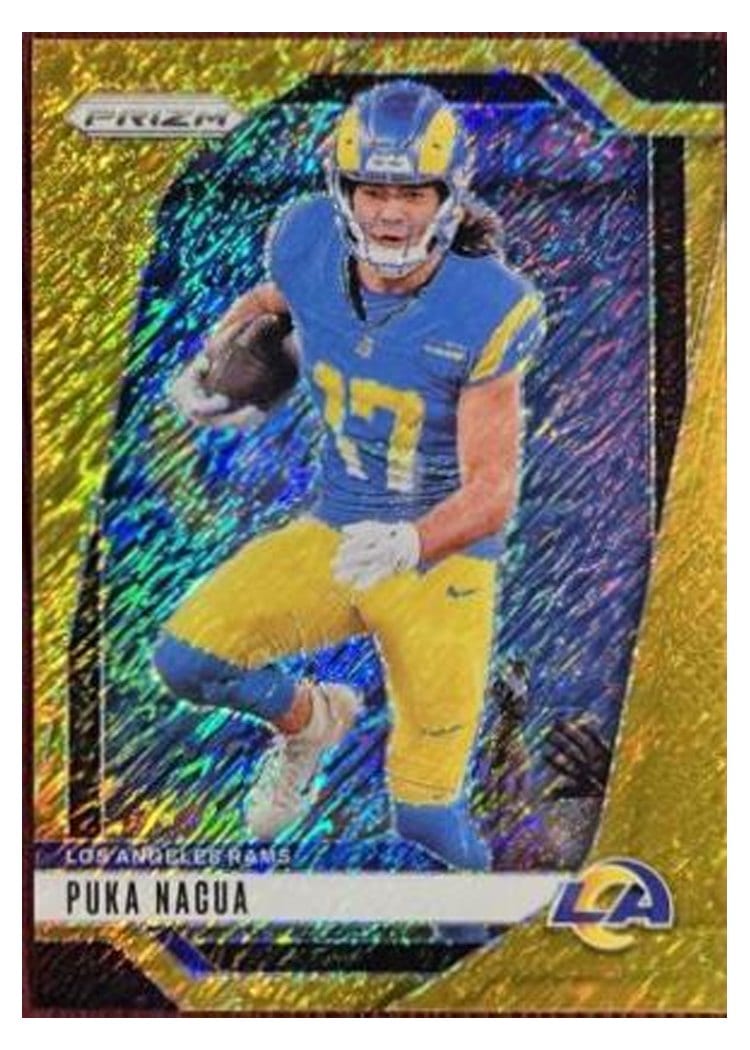 2024 Panini Prizm Base Set Puka Nacua #168 card