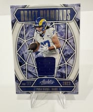 2025 Panini Absolute Draft Diamonds Jersey Puka Nacua #DDJ-PNA card
