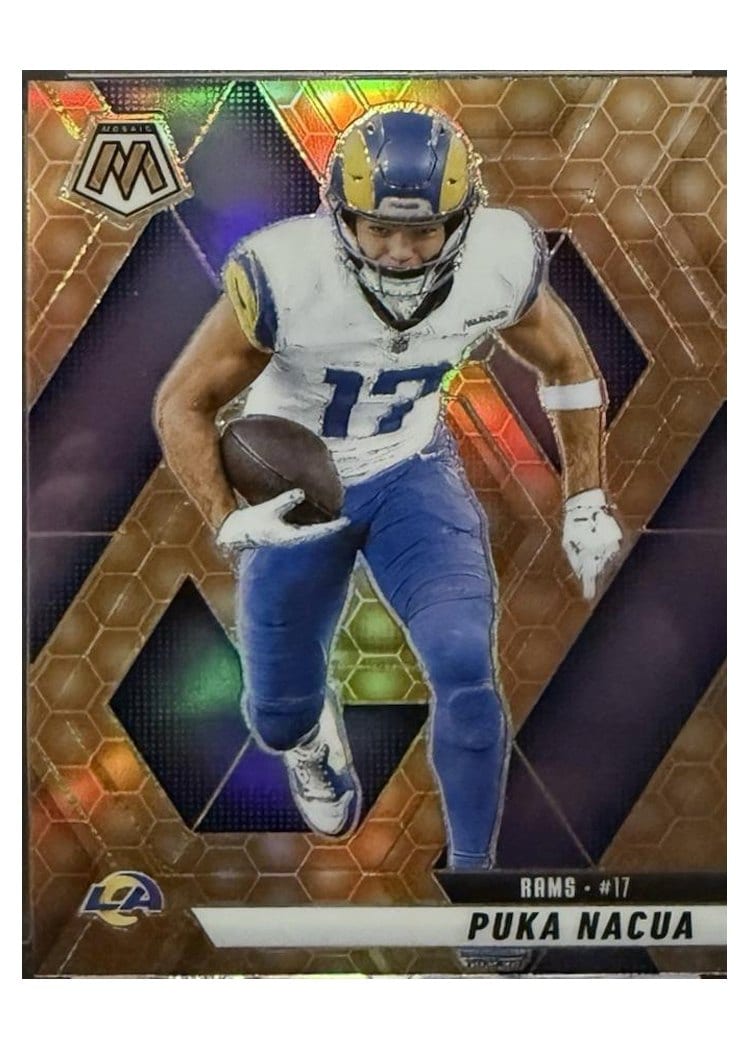 2025 Panini Mosaic Base Set Puka Nacua #102 card