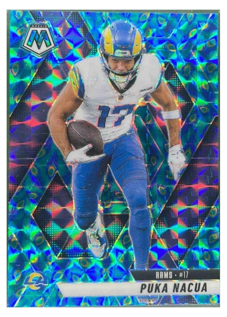 2025 Panini Mosaic Base Set Puka Nacua #102 card
