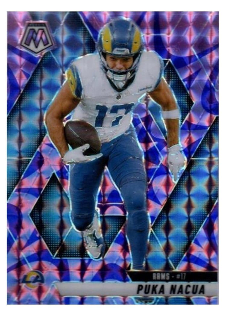 2025 Panini Mosaic Base Set Puka Nacua #102 card