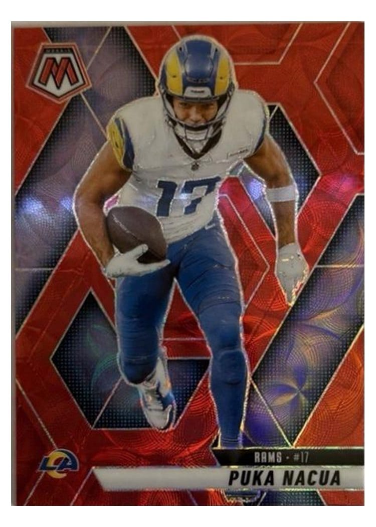 2025 Panini Mosaic Base Set Puka Nacua #102 card