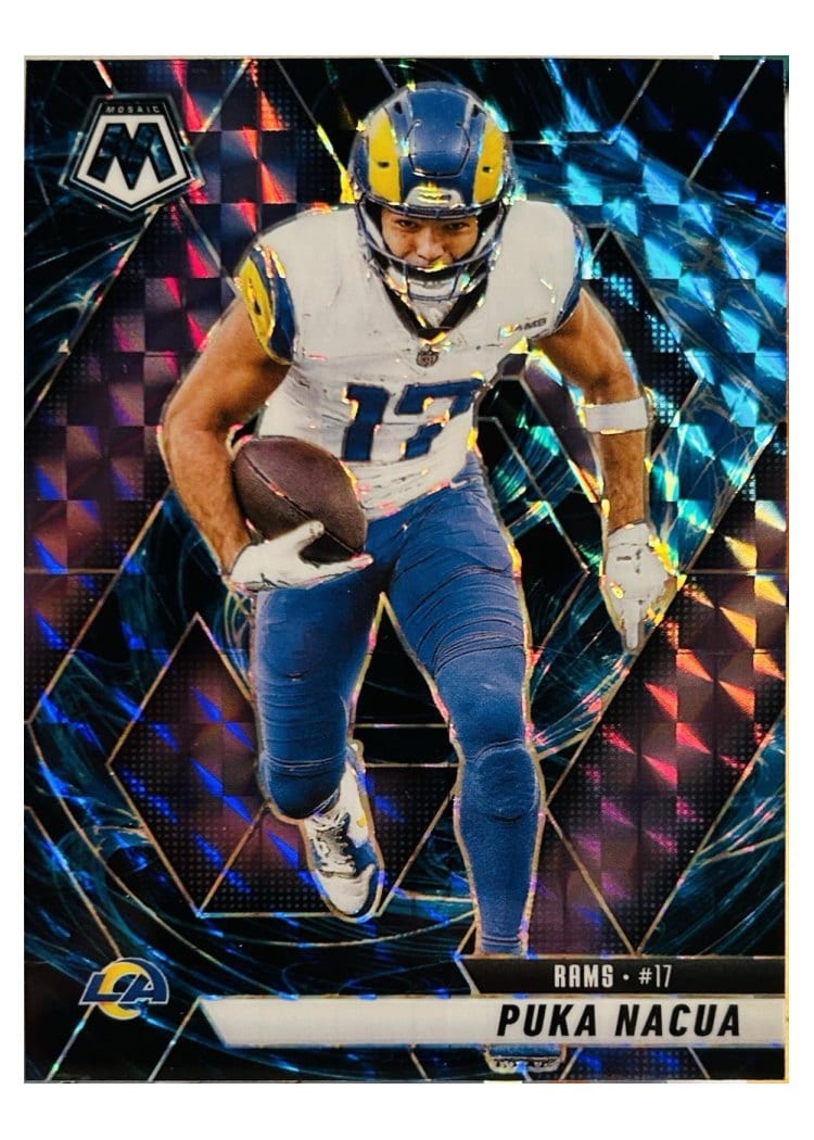2025 Panini Mosaic Base Set Puka Nacua #102 card