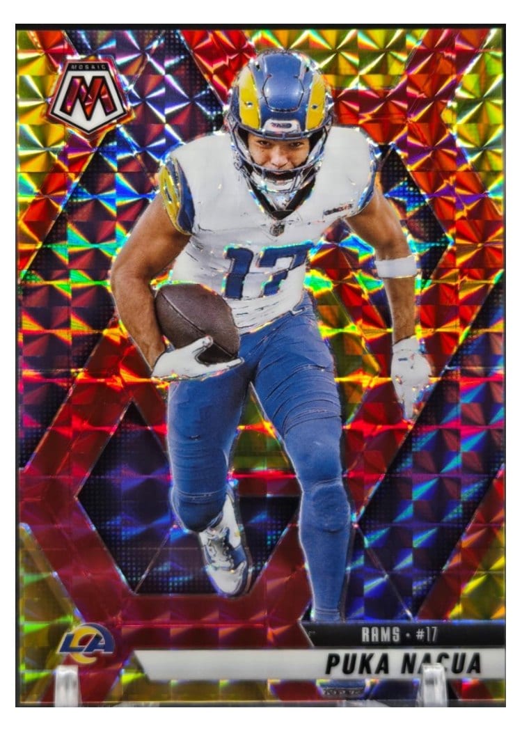 2025 Panini Mosaic Base Set Puka Nacua #102 card