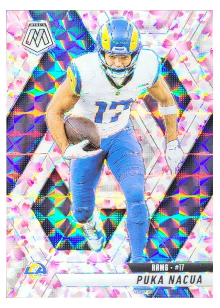 2025 Panini Mosaic Base Set Puka Nacua #102 card