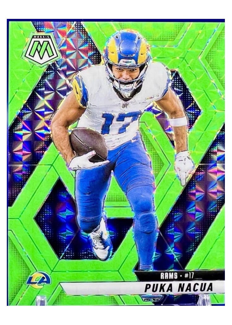 2025 Panini Mosaic Base Set Puka Nacua #102 card