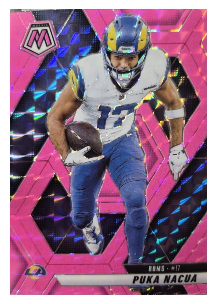 2025 Panini Mosaic Base Set Puka Nacua #102 card
