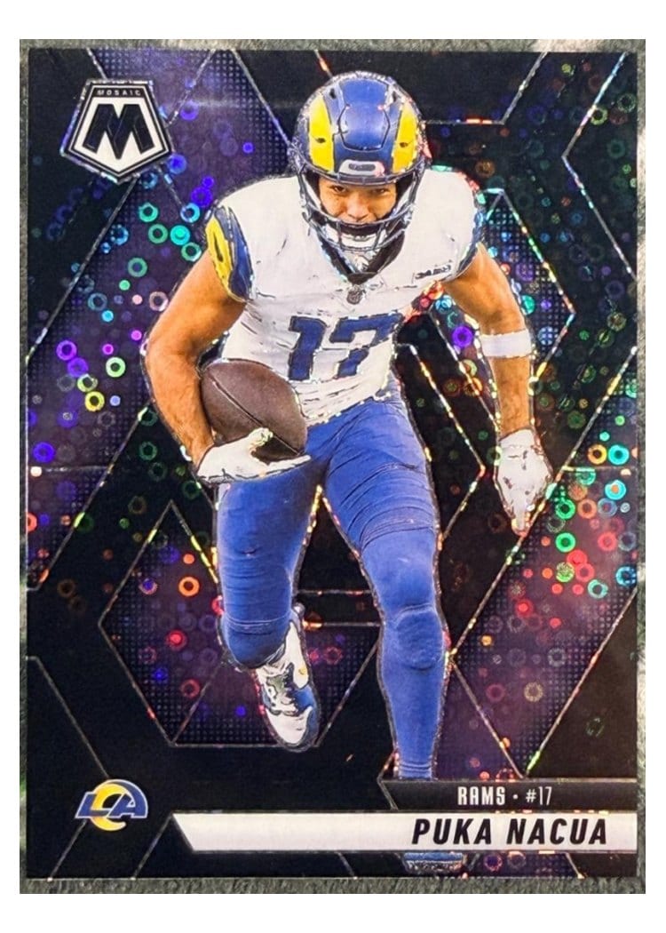 2025 Panini Mosaic Base Set Puka Nacua #102 card