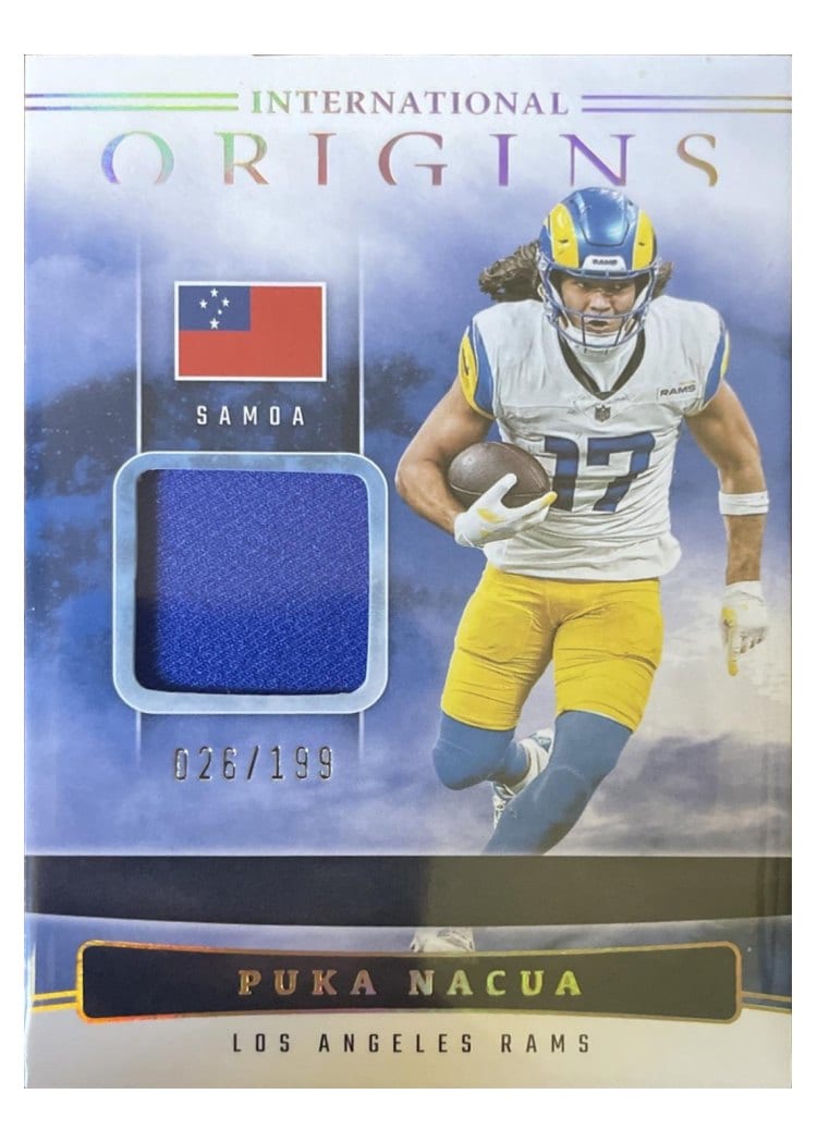 2025 Panini Origins International Origins Relics Puka Nacua #23
