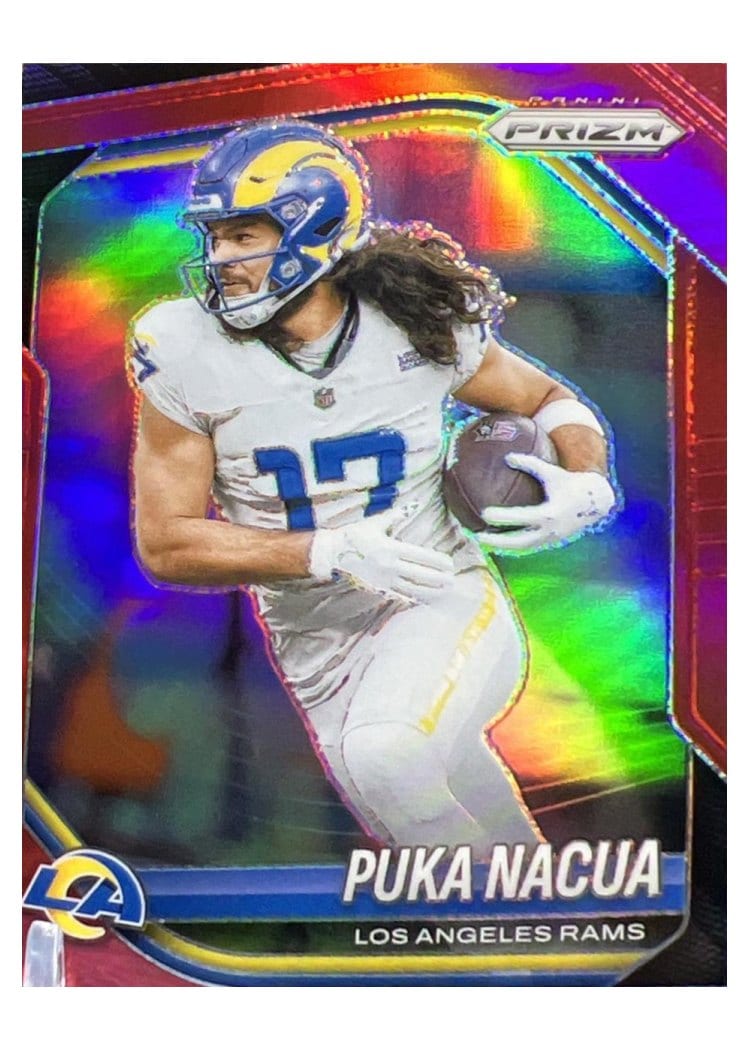2025 Panini Prizm Base Set Puka Nacua #205 card