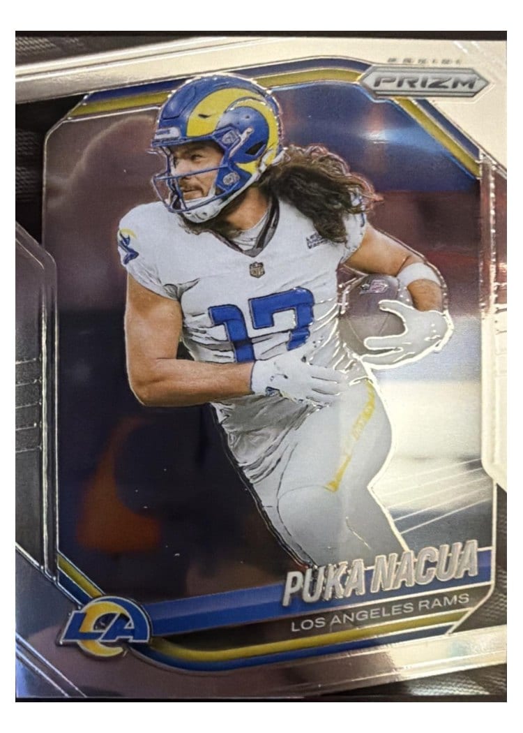 2025 Panini Prizm Base Set Puka Nacua #205 card
