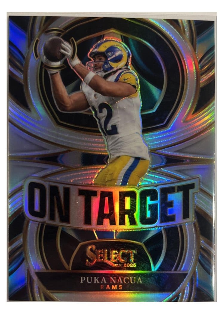 2025 Panini Select On Target Puka Nacua #15 card