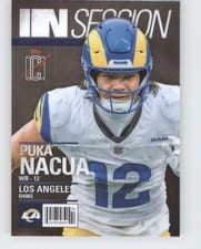 2025 Topps Signature Class In Session Puka Nacua #IS-14 card