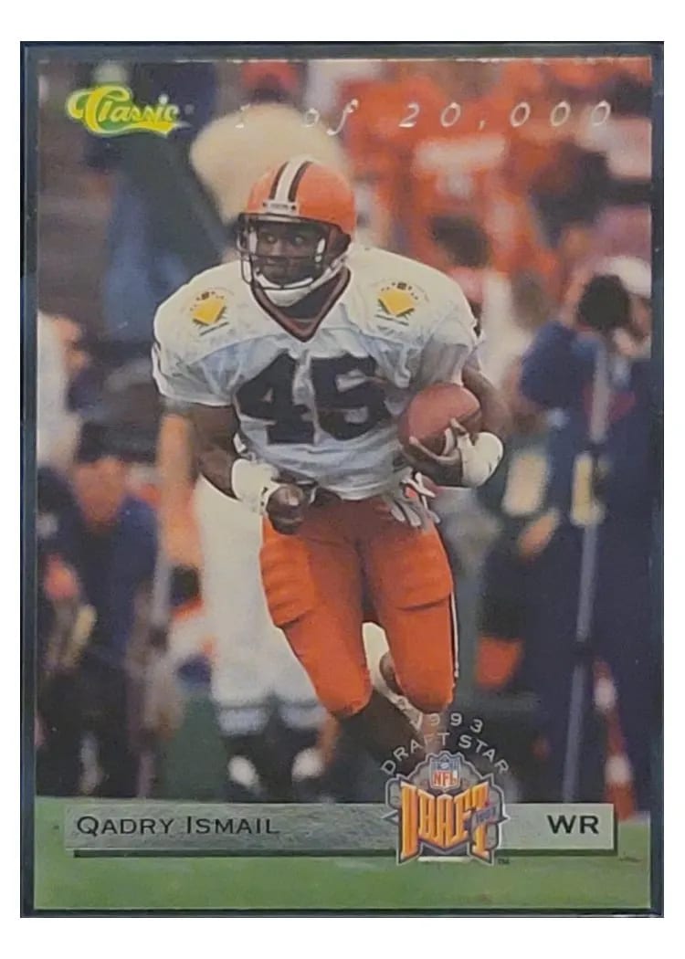 1993 Classic Draft Stars Qadry Ismail #65 card