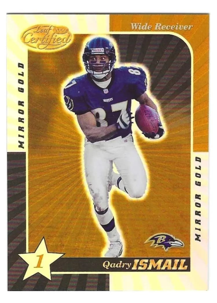 2000 Leaf Certified Qadry Ismail #14 card