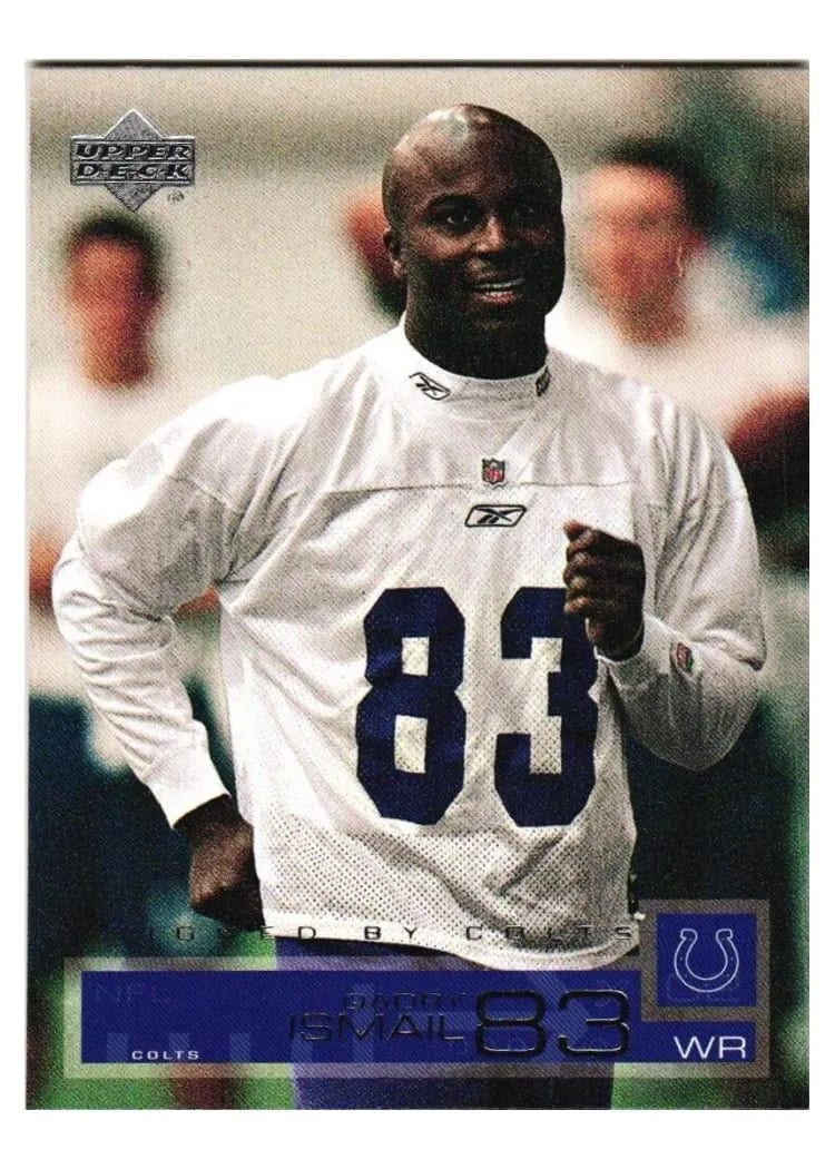 2002 Upper Deck Qadry Ismail #77 card