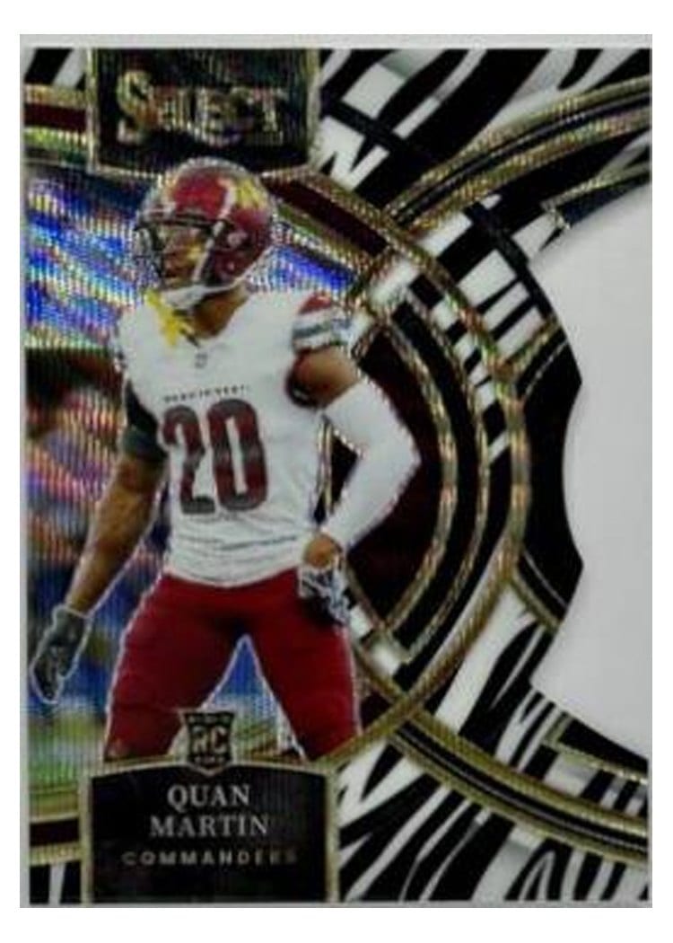 2023 Panini Select Base Set Quan Martin #137 card