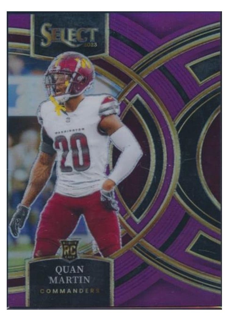 2023 Panini Select Base Set Quan Martin #137 card