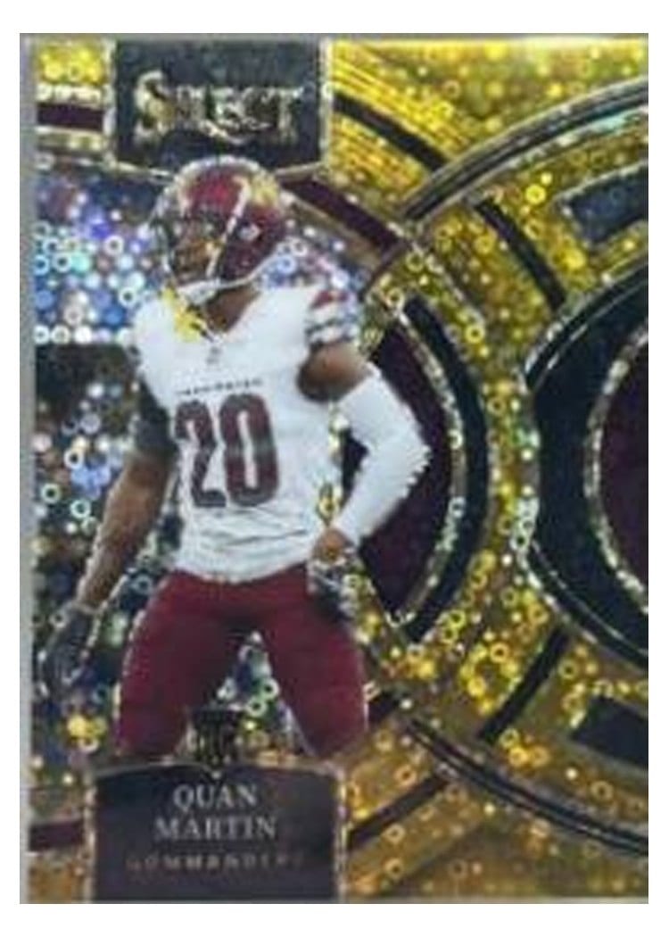 2023 Panini Select Base Set Quan Martin #137 card