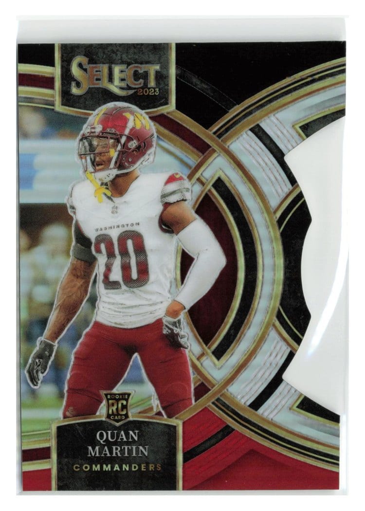 2023 Panini Select Base Set Quan Martin Black Prizm #137 card