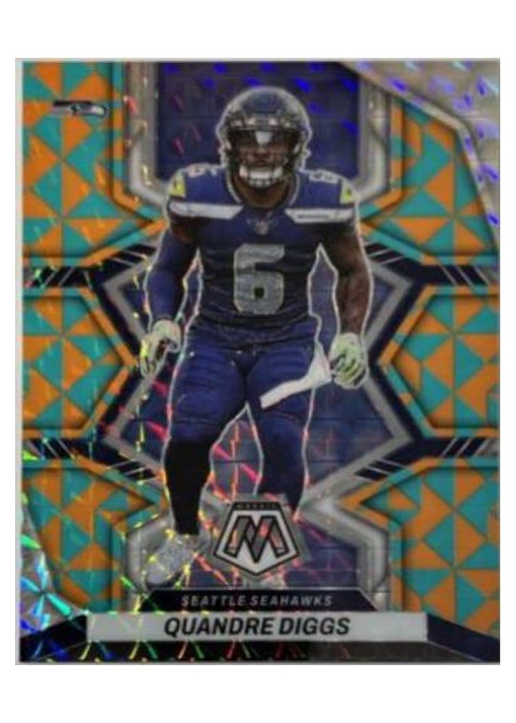 2022 Panini Mosaic Base Set Quandre Diggs #173 card