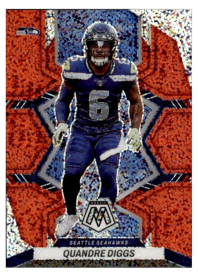 2022 Panini Mosaic Base Set Quandre Diggs #173 card