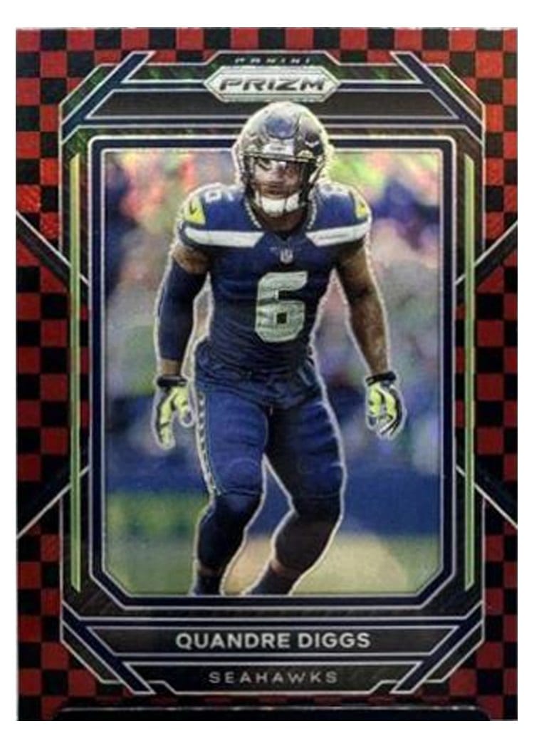 2022 Panini Prizm Base Set Quandre Diggs #260 card