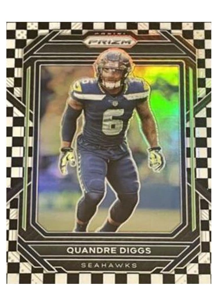 2022 Panini Prizm Base Set Quandre Diggs #260 card