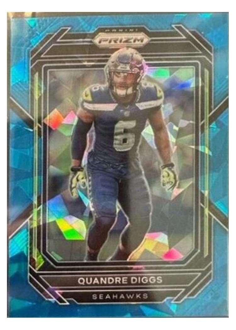 2022 Panini Prizm Base Set Quandre Diggs #260 card