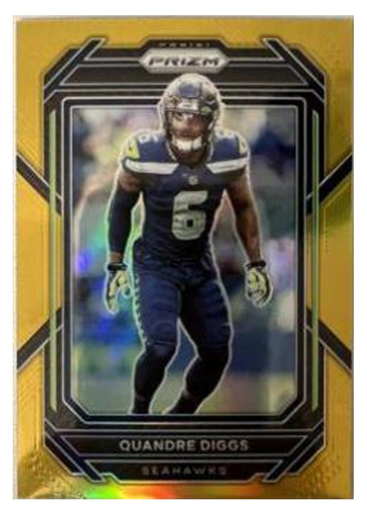 2022 Panini Prizm Base Set Quandre Diggs #260 card