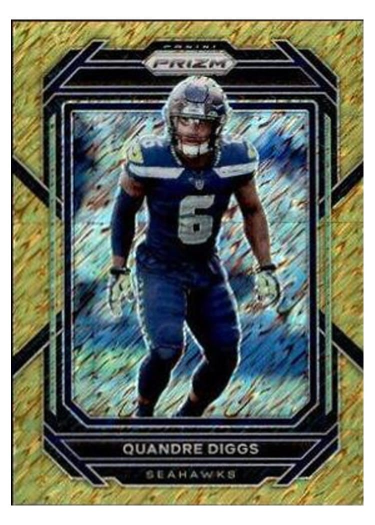 2022 Panini Prizm Base Set Quandre Diggs #260 card