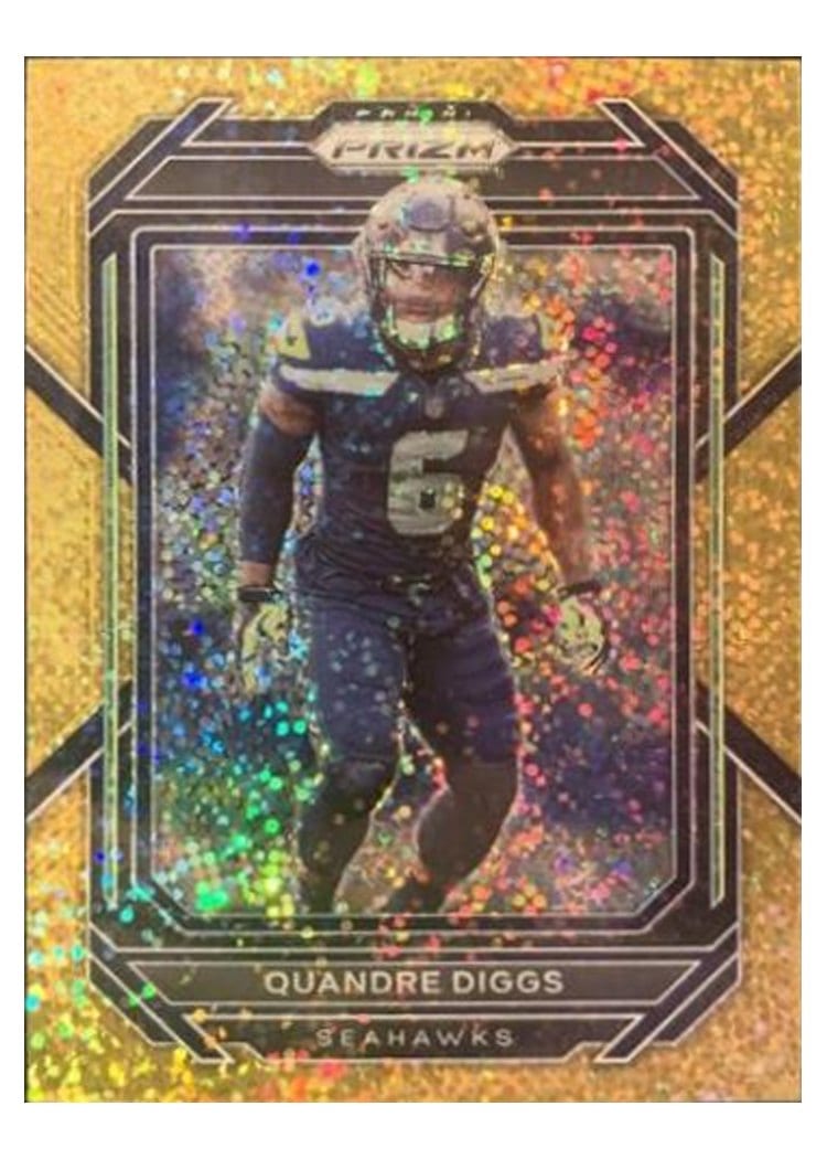 2022 Panini Prizm Base Set Quandre Diggs #260 card