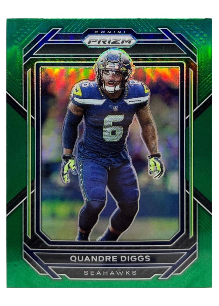 2022 Panini Prizm Base Set Quandre Diggs #260 card