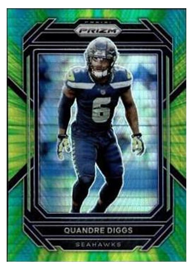 2022 Panini Prizm Base Set Quandre Diggs #260 card