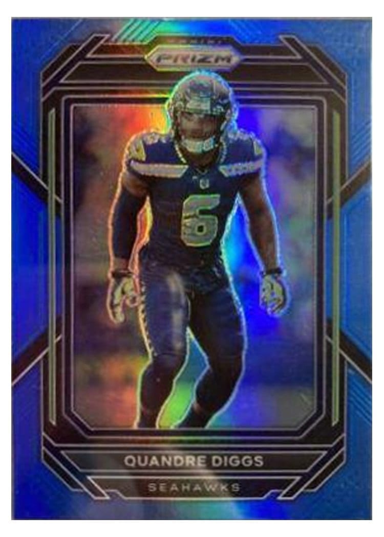 2022 Panini Prizm Base Set Quandre Diggs #260 card