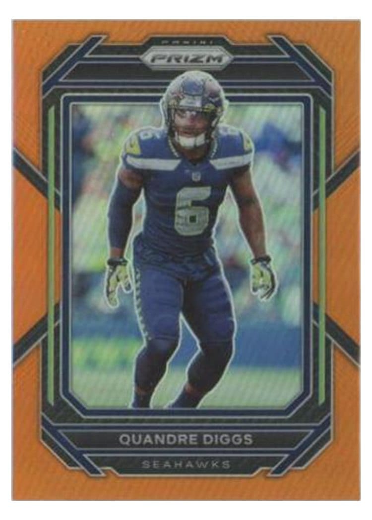 2022 Panini Prizm Base Set Quandre Diggs #260 card