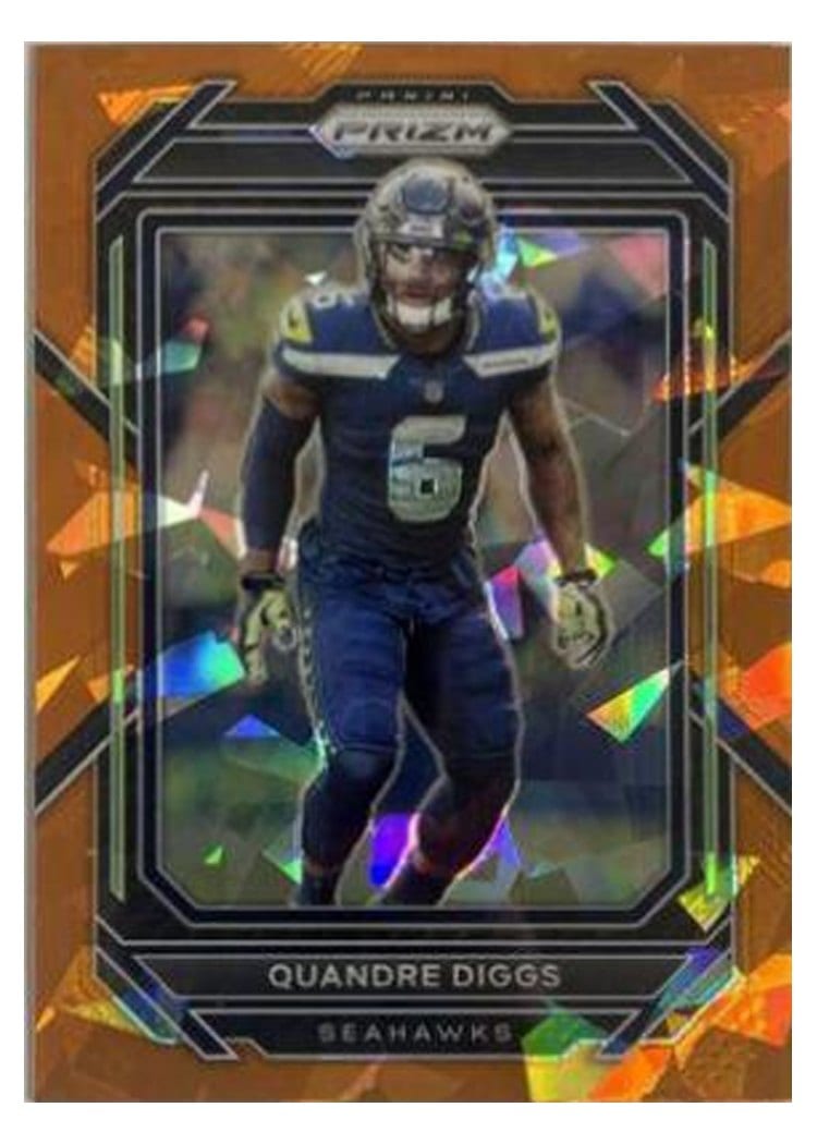 2022 Panini Prizm Base Set Quandre Diggs #260 card