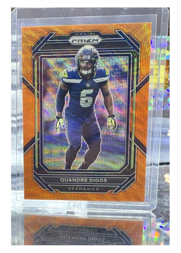 2022 Panini Prizm Base Set Quandre Diggs #260 card