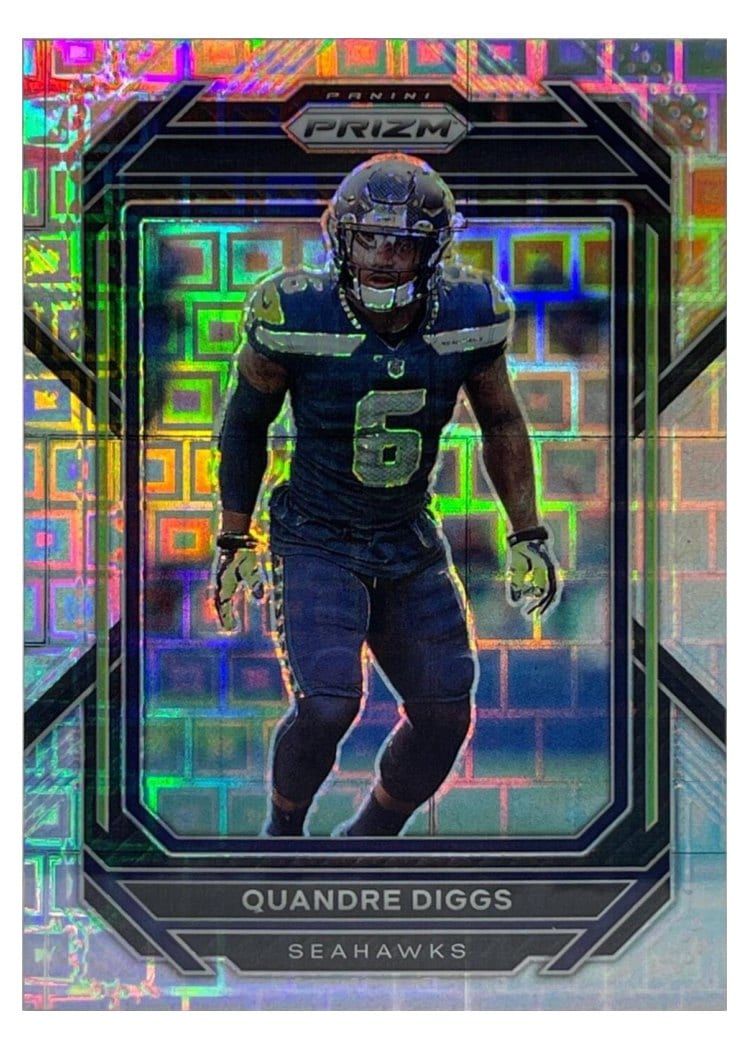 2022 Panini Prizm Base Set Quandre Diggs #260 card