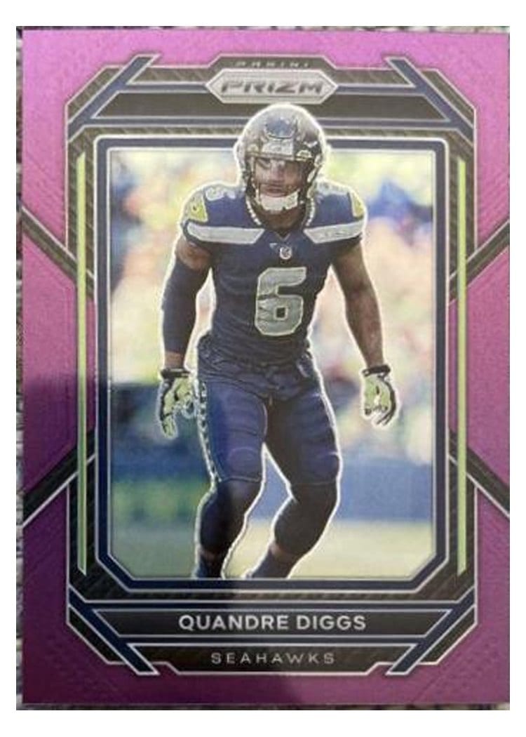 2022 Panini Prizm Base Set Quandre Diggs #260 card