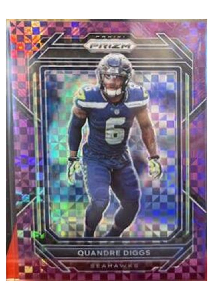 2022 Panini Prizm Base Set Quandre Diggs #260 card